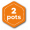 2 pots